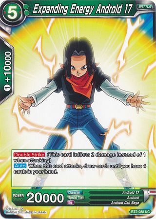Expanding Energy Android 17 (BT2-088) [Union Force] 