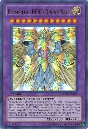 Elemental HERO Divine Neos [LCGX-EN077] Ultra Rare 