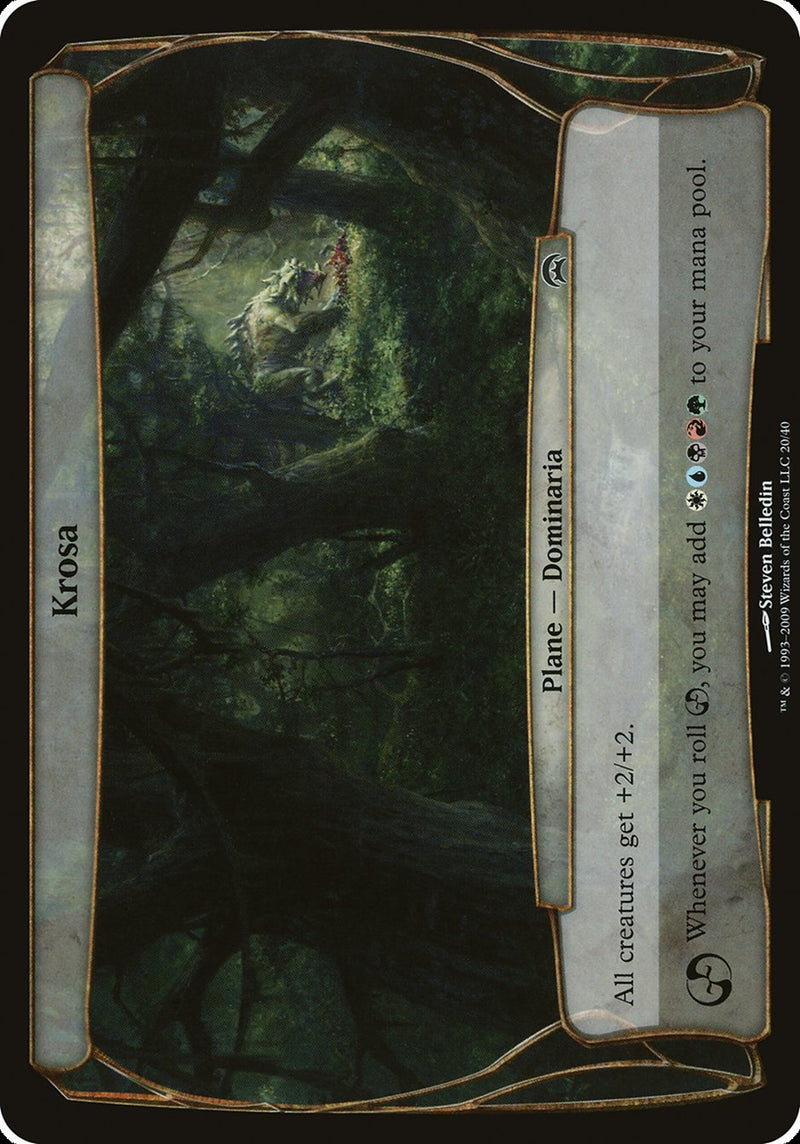 Krosa (Planes) [Planechase Planes] 