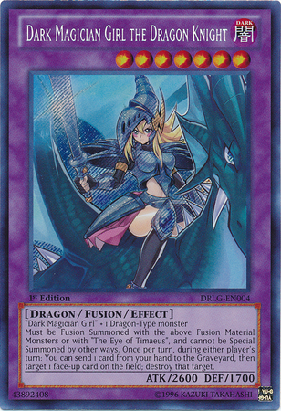 Dark Magician Girl the Dragon Knight [DRLG-EN004] Secret Rare 