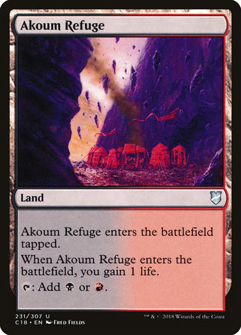 Akoum Refuge [Commander 2018] 