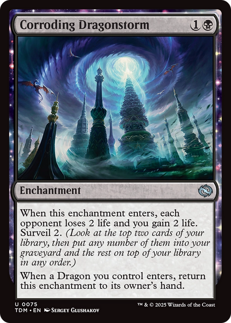 Corroding Dragonstorm [Tarkir: Dragonstorm] 
