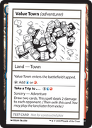 Value Town (adventurer) [Mystery Booster 2 Playtest Cards] 