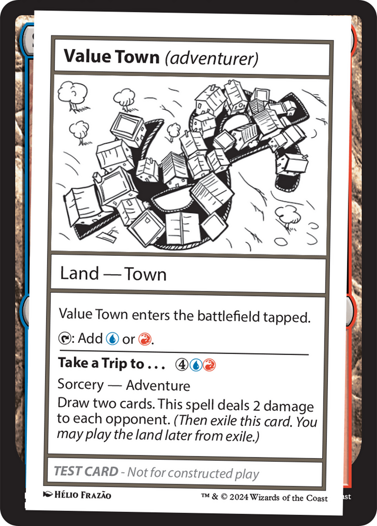 Value Town (adventurer) [Mystery Booster 2 Playtest Cards] 