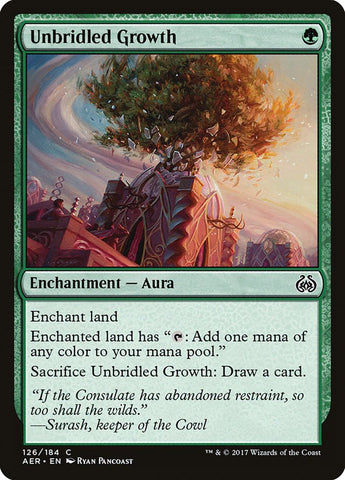 Unbridled Growth [Aether Revolt] 