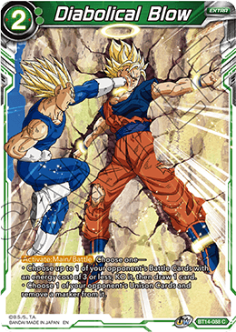 Diabolical Blow (BT14-088) [Cross Spirits] 