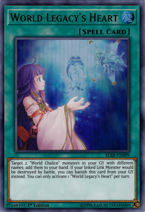 World Legacy's Heart [BLRR-EN099] Ultra Rare 
