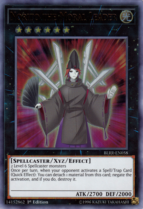 Norito the Moral Leader [BLRR-EN058] Ultra Rare 