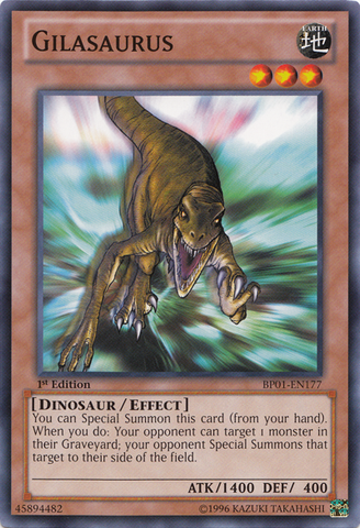 Gilasaurus [BP01-EN177] Common 
