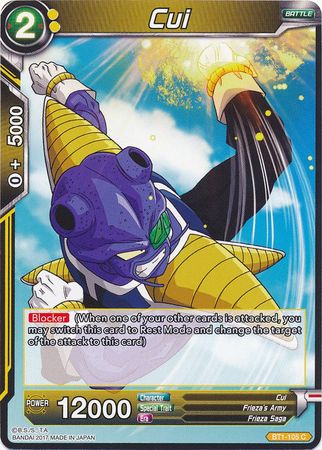 Cui (BT1-105) [Galactic Battle] 