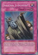 Solemn Judgment [DB2-EN073] Super Rare 