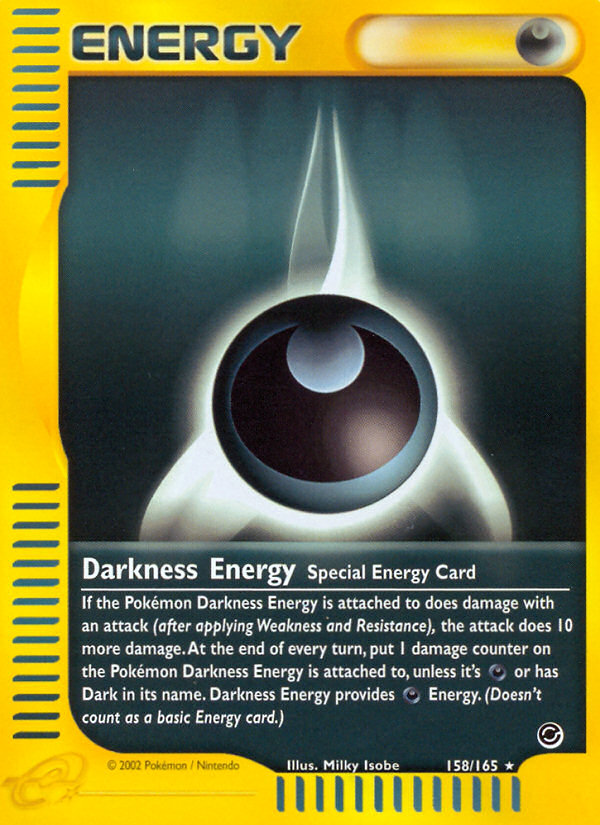 Darkness Energy (158/165) [Expedition: Base Set] 