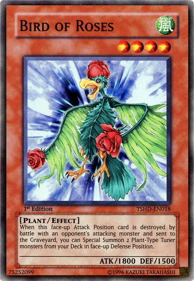 Bird of Roses [TSHD-EN018] Super Rare 