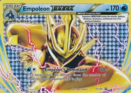 Empoleon BREAK (XY134) (Jumbo Card) [XY: Black Star Promos] 