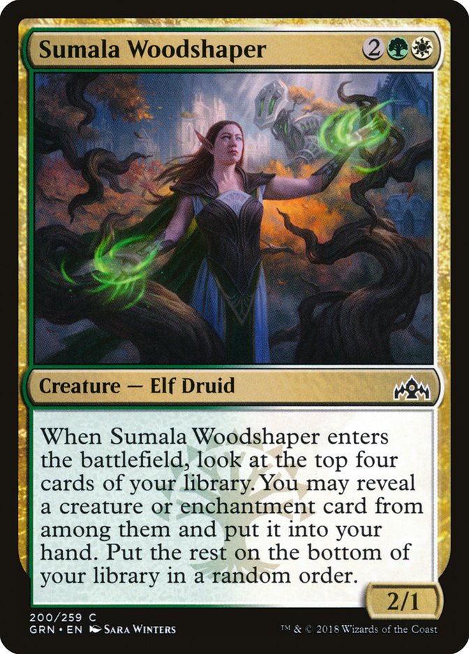 Sumala Woodshaper [Guilds of Ravnica] 