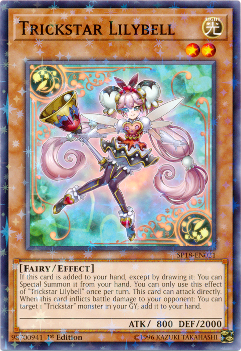 Trickstar Lilybell [SP18-EN021] Starfoil Rare 