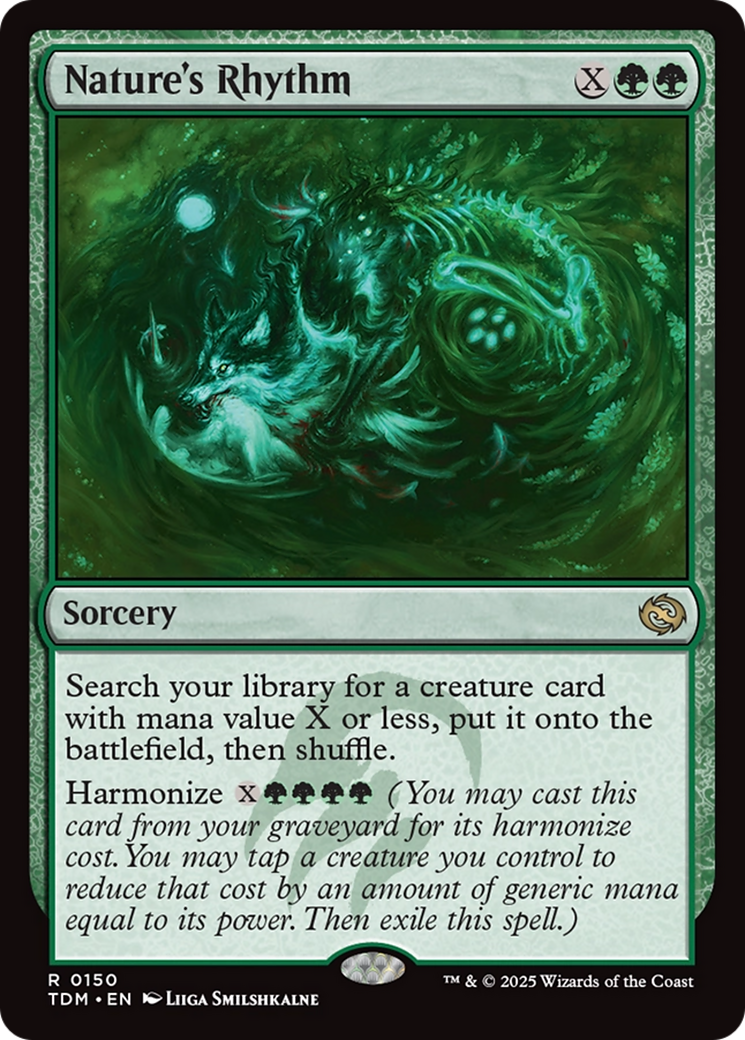 Nature's Rhythm [Tarkir: Dragonstorm] 