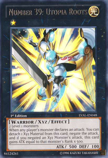 Number 39: Utopia Roots [LVAL-EN048] Rare 