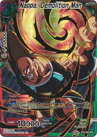 Nappa, Demolition Man (SPR) (BT9-090) [Universal Onslaught] 