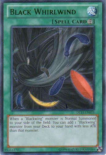 Black Whirlwind (Green) [DL15-EN015] Rare 