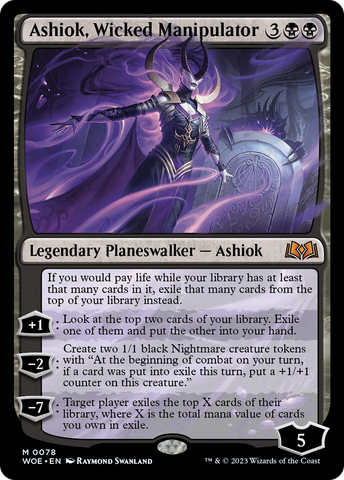 Ashiok, Wicked Manipulator [Wilds of Eldraine] 