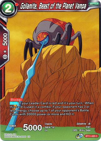 Goliamite, Beast of the Planet Vampa (BT11-020) [Vermilion Bloodline 2nd Edition] 