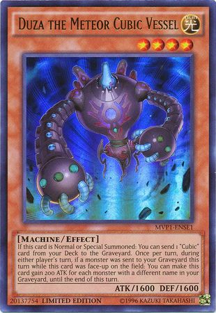 Duza the Meteor Cubic Vessel [MVP1-ENSE1] Ultra Rare 
