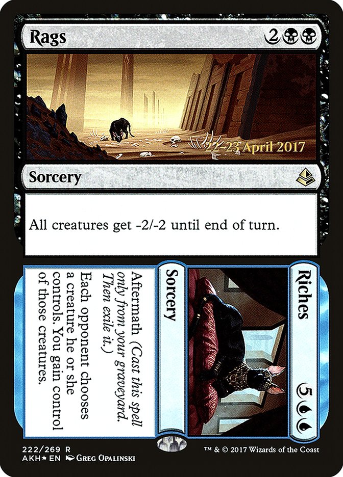 Rags // Riches [Amonkhet Prerelease Promos] 
