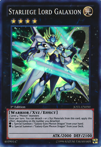 Starliege Lord Galaxion [JOTL-EN050] Super Rare 