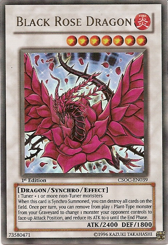 Black Rose Dragon [CSOC-EN039] Ultra Rare 