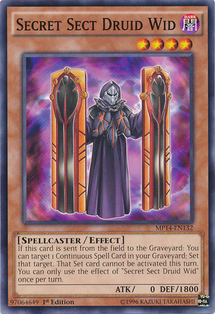 Secret Sect Druid Wid [MP14-EN132] Common 