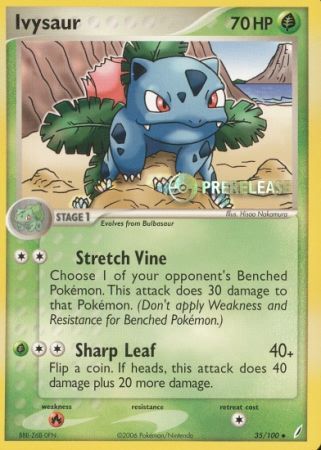 Ivysaur (35/100) (Prerelease Promo) [Nintendo: Black Star Promos] 
