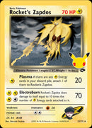 Rocket's Zapdos (15/132) [Celebrations: 25th Anniversary - Classic Collection] 