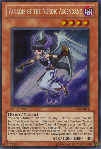 Vanadis of the Nordic Ascendant [STOR-EN081] Secret Rare 