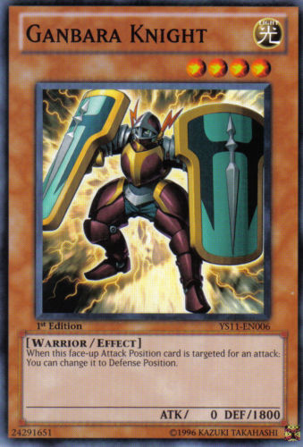 Ganbara Knight [YS11-EN006] Common 