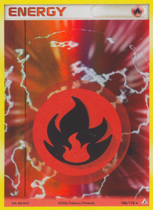 Fire Energy (106/110) [EX: Holon Phantoms] 