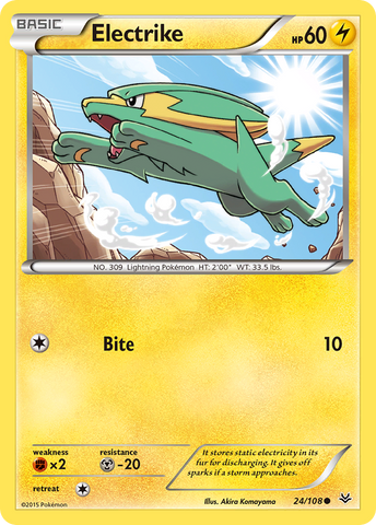 Electrike (24/108) [XY: Roaring Skies] 