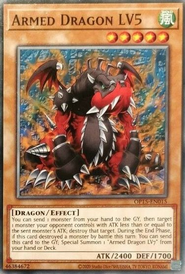 Dragon armé LV5 [OP15-EN015] Commun 