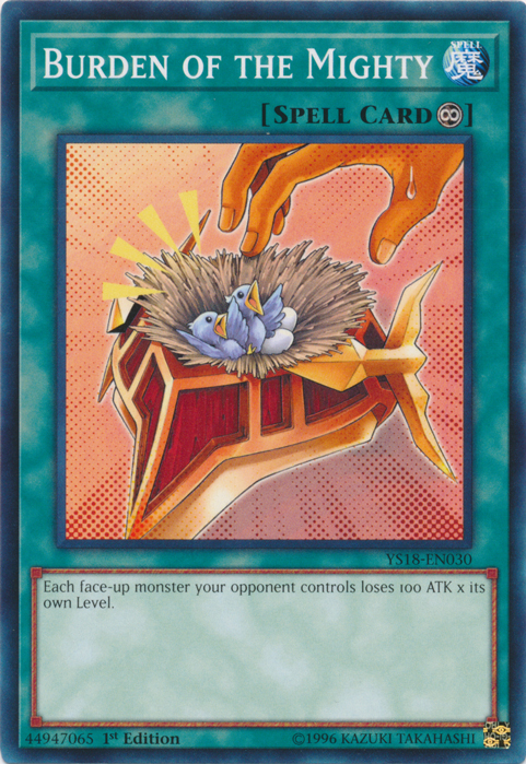Burden of the Mighty [YS18-EN030] Common 