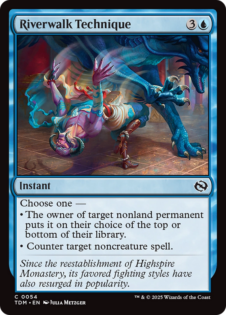 Riverwalk Technique [Tarkir: Dragonstorm] 