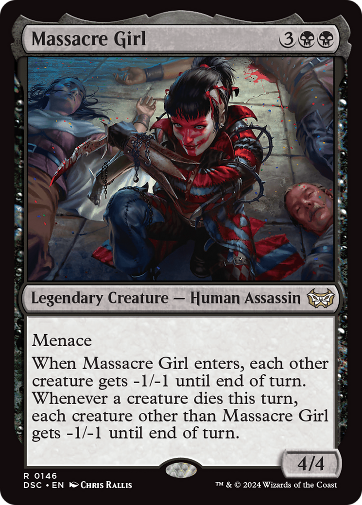 Massacre Girl [Duskmorn: House of Horror Commander] 