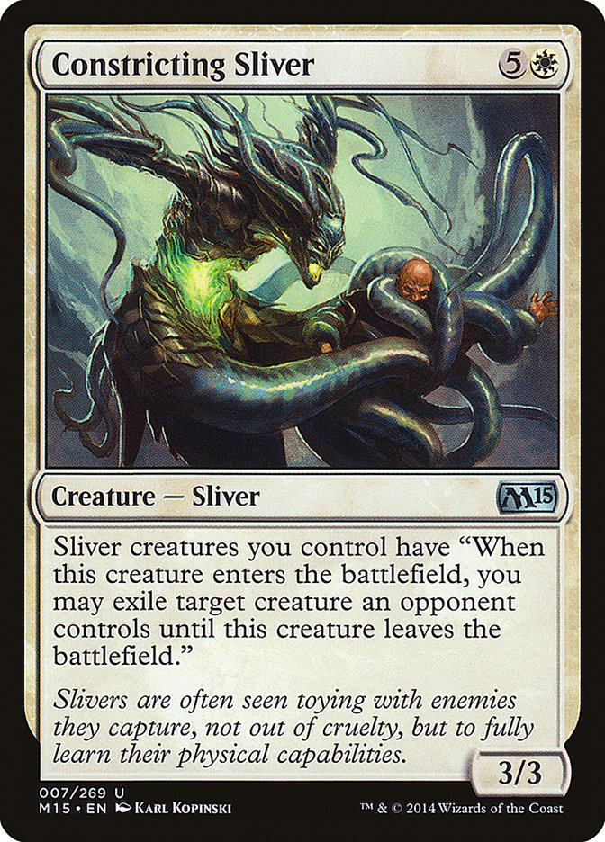 Constricting Sliver [Magic 2015] 