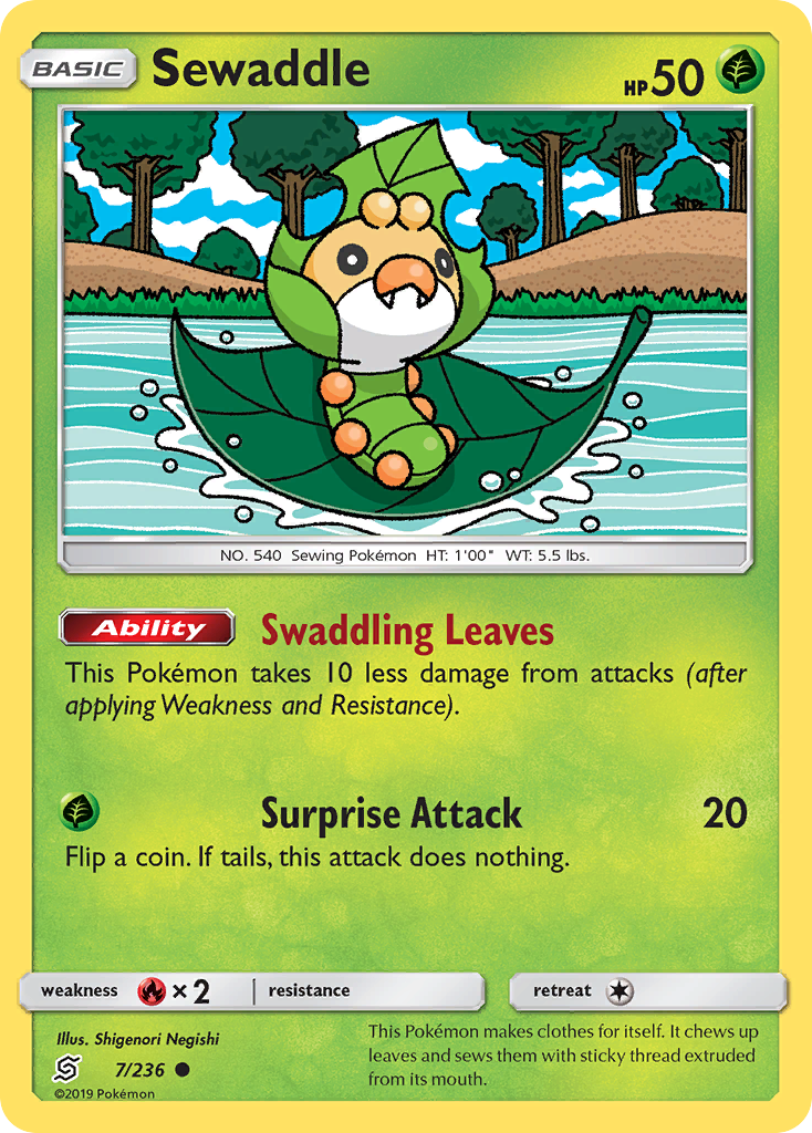 Sewaddle (7/236) [Sun &amp; Moon: Unified Minds] 