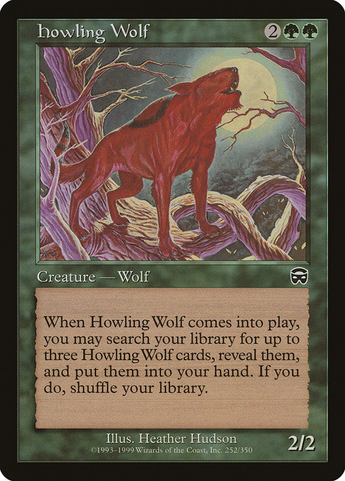 Howling Wolf [Mercadian Masques] 