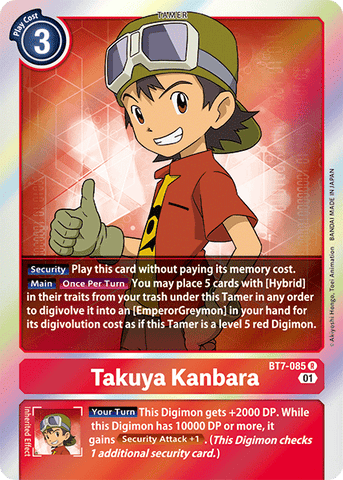 Takuya Kanbara [BT7-085] [Next Adventure] 