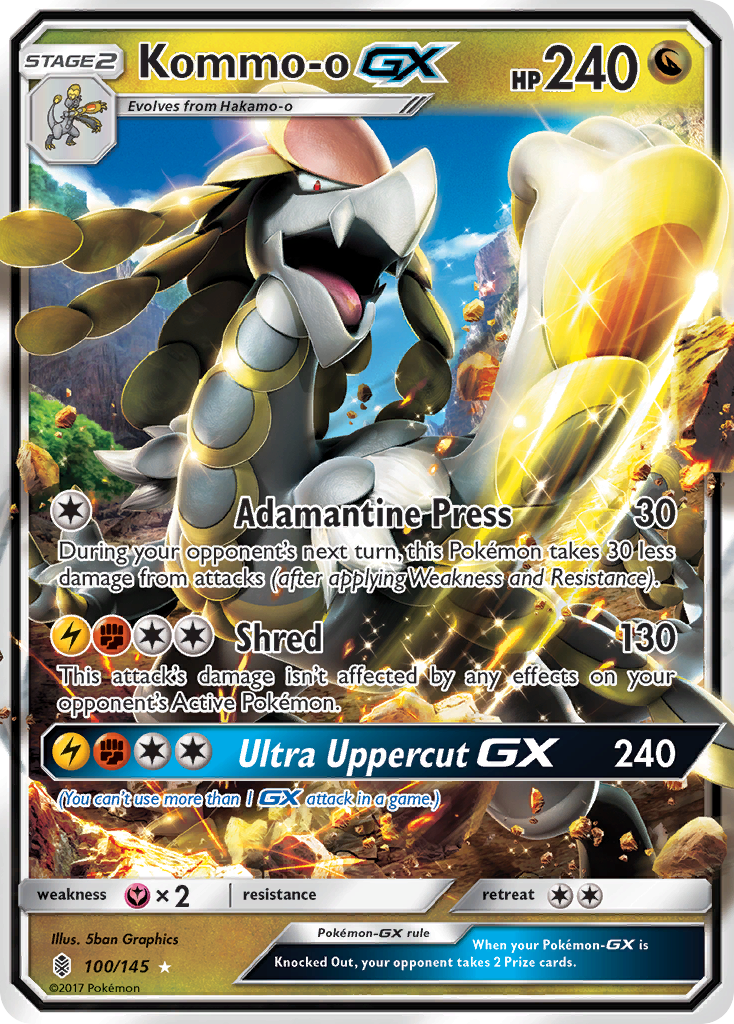 Kommo-o GX (100/145) [Sun &amp; Moon: Guardians Rising] 