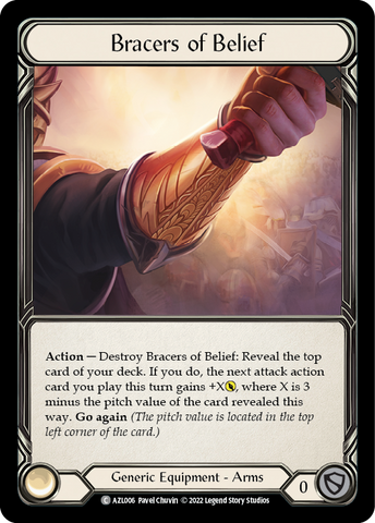 Bracers of Belief [AZL006] (Outsiders Azalea Blitz Deck) 