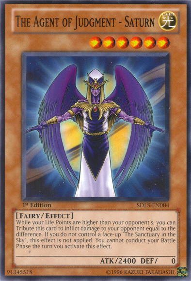 The Agent of Judgment - Saturn [SDLS-EN004] Common 