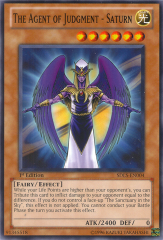 The Agent of Judgment - Saturn [SDLS-EN004] Common 