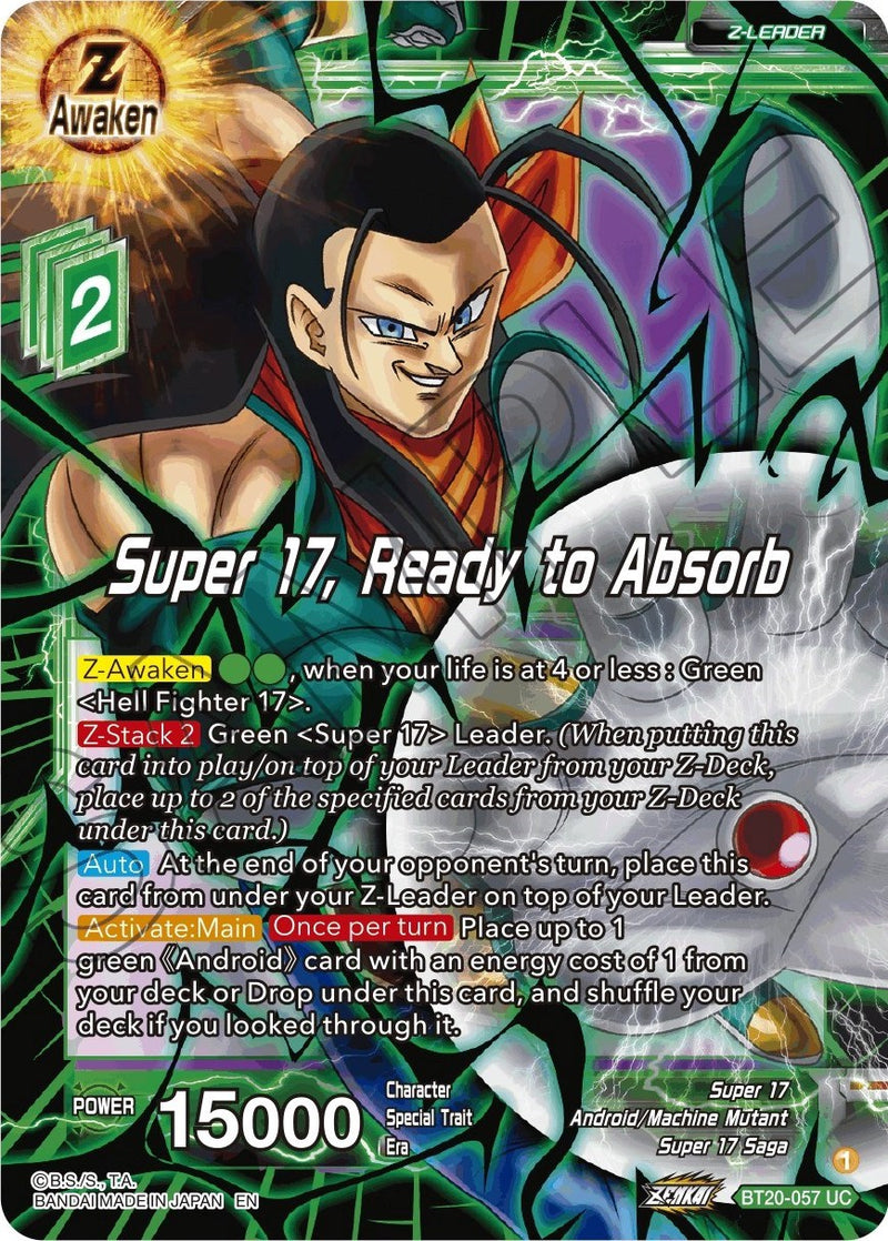 Super 17, Ready to Absorb (BT20-057) [Power Absorbed] 